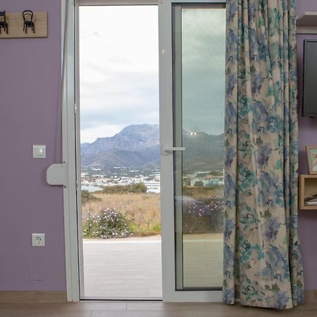 Studio Athena With Panoramic View Of Makrygialos Daire Pilalímata Dış mekan fotoğraf