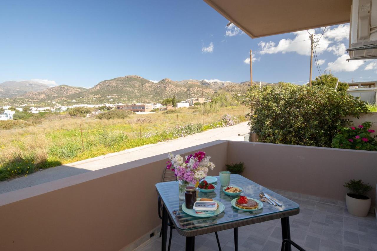 Studio Athena With Panoramic View Of Makrygialos Daire Pilalímata Dış mekan fotoğraf