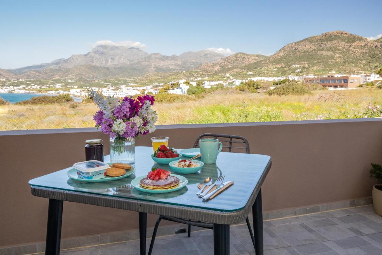 Studio Athena With Panoramic View Of Makrygialos Daire Pilalímata Dış mekan fotoğraf